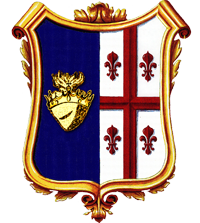 Blason des Adoratrices du Cœur Royal de Jésus-Christ Souverain Prêtre