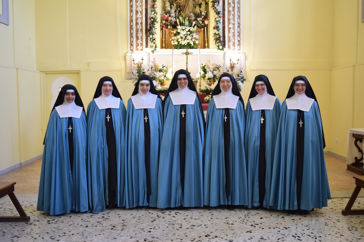 Seven novices profess their vows